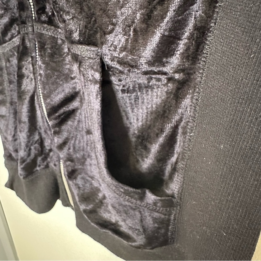 BCBGMAXARZIA vintage black rhinestone embellished top - Picture 7 of 16